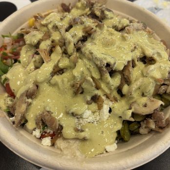 Boustan - Chicken shawarma bowl - Mediterranean Near Me - Paramus, New Jersey