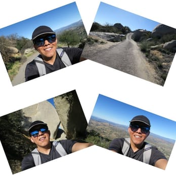 Potato Chip Rock - Taking in the views on my way up the trail to Potato Chip Rock. Enjoyed the hike up as much as making it to the rock - Hiking Near Me - Poway, California Potato Chip Rock - Taking in the views on my way up the trail to Potato Chip Rock. Enjoyed the hike up as much as making it to the rock - Hiking Near Me - Poway, California