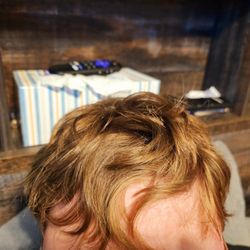 Head Rush Salon - My Grandson's $135 "perm" that he got almost 3 weeks has held up so well!  Biggest waste of $135 on hair ever! Save your money, people!