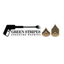 Green Stripes Pressure Washing Services - Logo