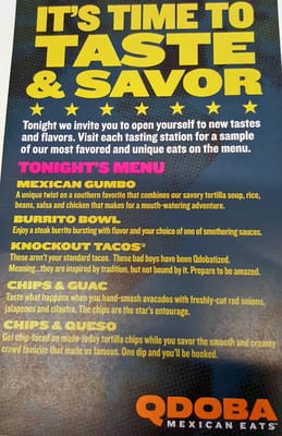 Menu photo 3 QDOBA Mexican Eats Omaha, NE Menu photo 3 QDOBA Mexican Eats Omaha, NE