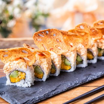 Kiroro Sushi - Big Lotus Roll - Japanese Near Me - Belmont, California Kiroro Sushi - Big Lotus Roll - Japanese Near Me - Belmont, California