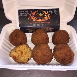DW Smokehouse - Deep Fried Smoked Mac and Cheese Balls