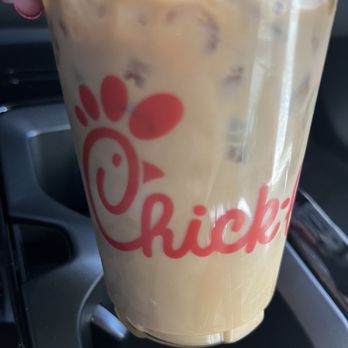 Chick-fil-A - Vanilla iced coffee, light ice - Fast Food Near Me - Las Vegas, Nevada