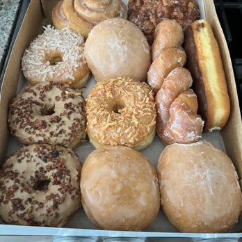 NC Donut Star - The box for a dozen is so big because the donuts are extra large, and so good. - Donuts Near Me - Mooresville, North Carolina NC Donut Star - The box for a dozen is so big because the donuts are extra large, and so good. - Donuts Near Me - Mooresville, North Carolina