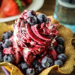 Eiscafé Firenze - Heidelbeerbecher