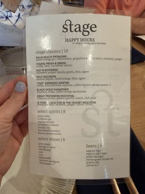 Menu photo 4 Stage Kitchen & Bar Boca Raton, FL
