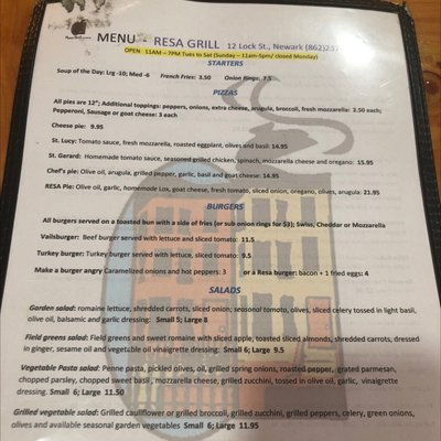 Menu photo 2 Resa Grill Newark, NJ Menu photo 2 Resa Grill Newark, NJ