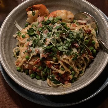 Tarantelli's - Shrimp pasta carbonara - Italian Near Me - Wilmington, North Carolina