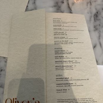 Oliver’s - Menu - Seafood Near Me - Chicago, Illinois Oliver’s - Menu - Seafood Near Me - Chicago, Illinois