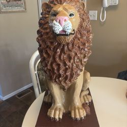 Treasure Shoppe - The Lyon I repaired and painted.