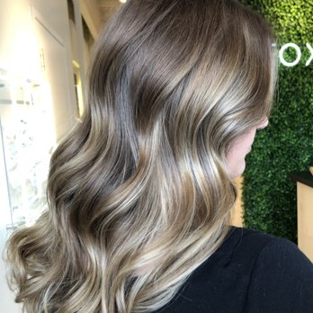 Fox & Jane Salon - Reverse Balayage. From bright blonde to light blonde blend. - Blow Dry/Out Services Near Me - Denver, Colorado