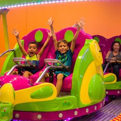 John's Incredible Pizza - Carson - Come ride California's only indoor spinning roller coaster, Crazy 8, at John's Incredible Pizza Carson!