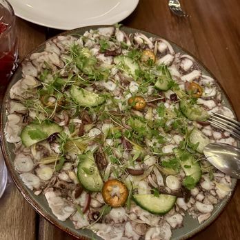 Gardela - Octopus carpaccio - Argentine Near Me - Ciudad de México, DIF Gardela - Octopus carpaccio - Argentine Near Me - Ciudad de México, DIF