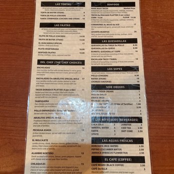 El Guacamole - Menu 2 - Mexican Near Me - Millville, New Jersey El Guacamole - Menu 2 - Mexican Near Me - Millville, New Jersey