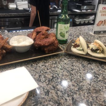 Bonchon Tempe - I wasn't sure what I wanted so I got them both the half-and-half and the pork buns!! Heaven - Chicken Wings Near Me - Tempe, Arizona Bonchon Tempe - I wasn't sure what I wanted so I got them both the half-and-half and the pork buns!! Heaven - Chicken Wings Near Me - Tempe, Arizona