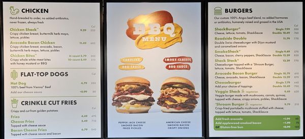 Menu photo 2 Shake Shack Costa Mesa Costa Mesa, CA Menu photo 2 Shake Shack Costa Mesa Costa Mesa, CA