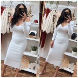 S Co Boutique - Frosty Midaxi