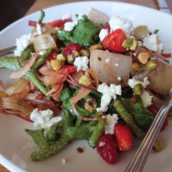 FnB - Strawberry, rhubarb, glacier lettuce, white beets and goat cheese - Gastropubs Near Me - Scottsdale, Arizona FnB - Strawberry, rhubarb, glacier lettuce, white beets and goat cheese - Gastropubs Near Me - Scottsdale, Arizona