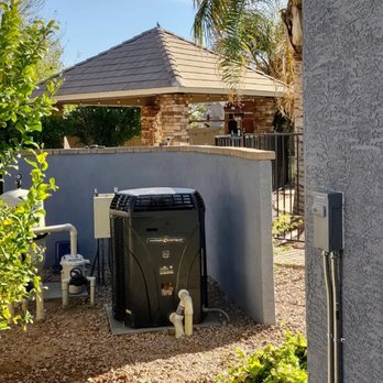 Morganized Electric - Pool heater power installed and connected. - Electricians Near Me