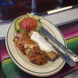 A flauta and an enchilada !