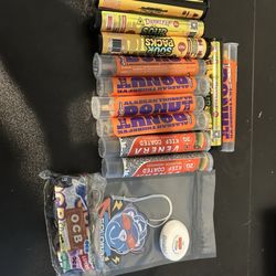 Items purchased + the floss, keychain, & air freshner given for the initial review. Purchased on 6/29& this is what I still have today 7/5.