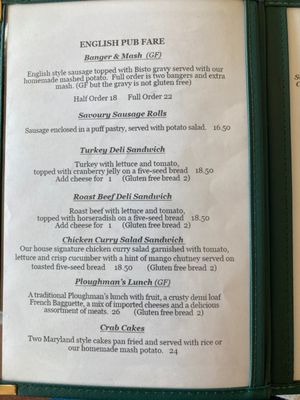 Menu photo 6 Lovejoy's Restaurant & Tea Room Florence, OR
