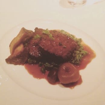 Gary Danko - Juniper crusted bison - New American Near Me - San Francisco, California