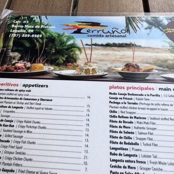 Terruño - Menu - Caribbean Near Me - Luquillo, Puerto Rico