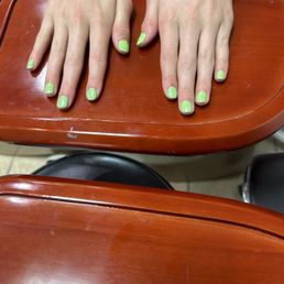 The green nails we got