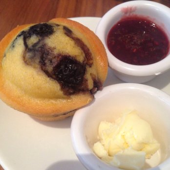 Sarabeth's - Berry-corn muffin with Sarabeth jam - Breakfast & Brunch Near Me - New York, New York Sarabeth's - Berry-corn muffin with Sarabeth jam - Breakfast & Brunch Near Me - New York, New York