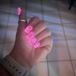 Skyline Nails & Spa - Chloe is awesome, love the glow in the dark!!!