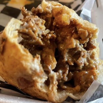 Leachmon Pit Stop BBQ - Cheesesteak. - Barbeque Near Me - Des Moines, Iowa