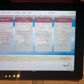 GIADA - Signature Drinks Menu - Italian Near Me - Las Vegas, Nevada