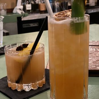 Hammer Workshop & Bar - Vodka Banger (right) - Cocktail Bars Near Me - Anaheim, California Hammer Workshop & Bar - Vodka Banger (right) - Cocktail Bars Near Me - Anaheim, California