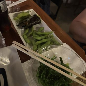 Mori Mori - Edamame Seaweed Salad - Sushi Bars Near Me - Brooklyn, New York Mori Mori - Edamame Seaweed Salad - Sushi Bars Near Me - Brooklyn, New York