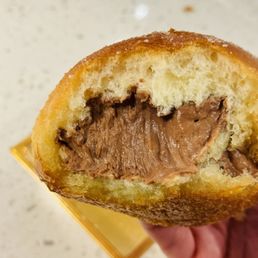 Vanilla Cream Filled Donut