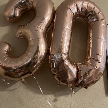Party City - the number 30 balloon and a pair of scissors - Costumes Near Me - Watauga, Texas Party City - the number 30 balloon and a pair of scissors - Costumes Near Me - Watauga, Texas