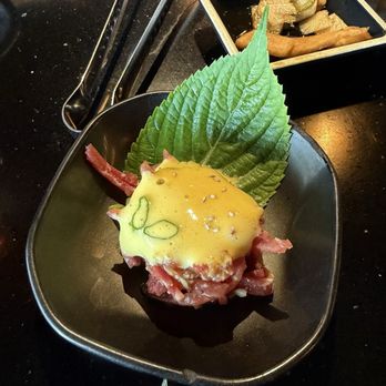 Meat Salon Korean BBQ - Korean tartare. Really interesting and good - Korean Near Me - Las Vegas, Nevada Meat Salon Korean BBQ - Korean tartare. Really interesting and good - Korean Near Me - Las Vegas, Nevada