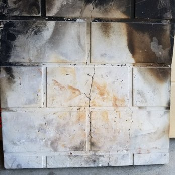 ABL Chimney Sweep - This is a bad refractory panel. We can replace it. - Chimney Sweeps Near Me - Reno, Nevada