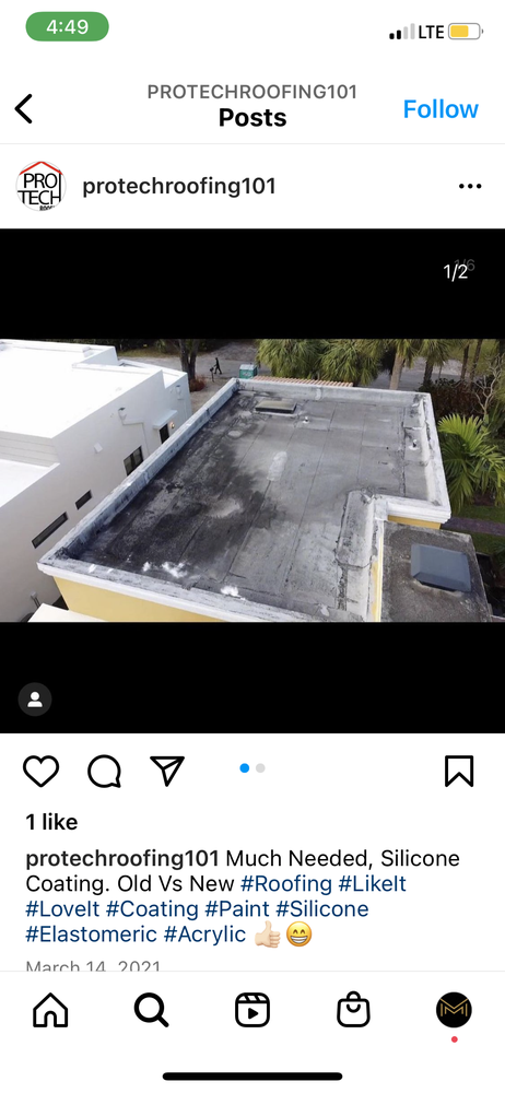 Slide of ProTech Roofing