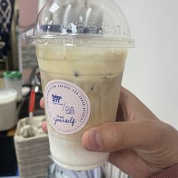 Egg coffee = amazing. It is a sweet coffee so be warned