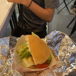 My kid asked where the rest of the burger was My kid asked where the rest of the burger was