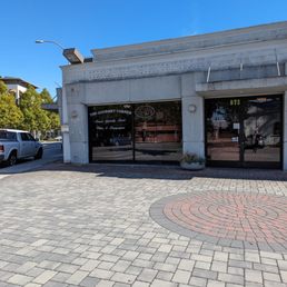 Exterior outside entrance of The Gourmet Corner - San Mateo, California Exterior outside entrance of The Gourmet Corner - San Mateo, California