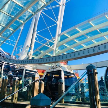 The Seattle Great Wheel - Sanitizing each pod per group - Amusement Parks Near Me - Seattle, Washington The Seattle Great Wheel - Sanitizing each pod per group - Amusement Parks Near Me - Seattle, Washington