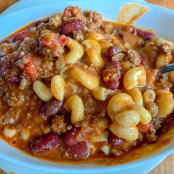 Sarah's Vineyard - Chili Mac - good but wish it was cheesier. - Wineries Near Me - Cuyahoga Falls, Ohio Sarah's Vineyard - Chili Mac - good but wish it was cheesier. - Wineries Near Me - Cuyahoga Falls, Ohio