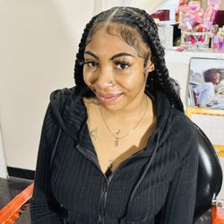 Anointed Hands of Glory Beauty Salon - Jumbo knotless braids