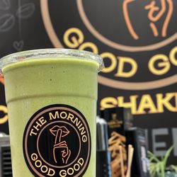 The Morning Good Good - Not on the menu yet but you can request it Avocado Protein Shake