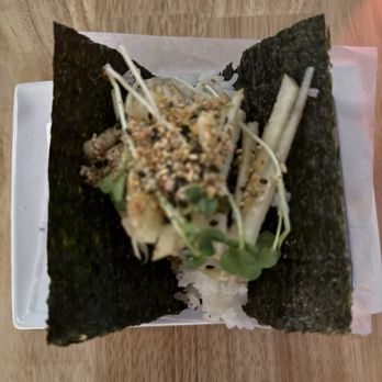 HATCH - Black softshell crab taco - Japanese Near Me - Los Angeles, California HATCH - Black softshell crab taco - Japanese Near Me - Los Angeles, California