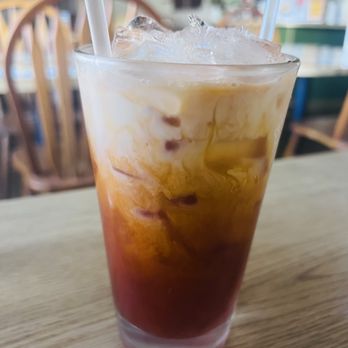 Pim Thai Kitchen - Thai Iced Tea for two! - Thai Near Me - Rogue River, Oregon
